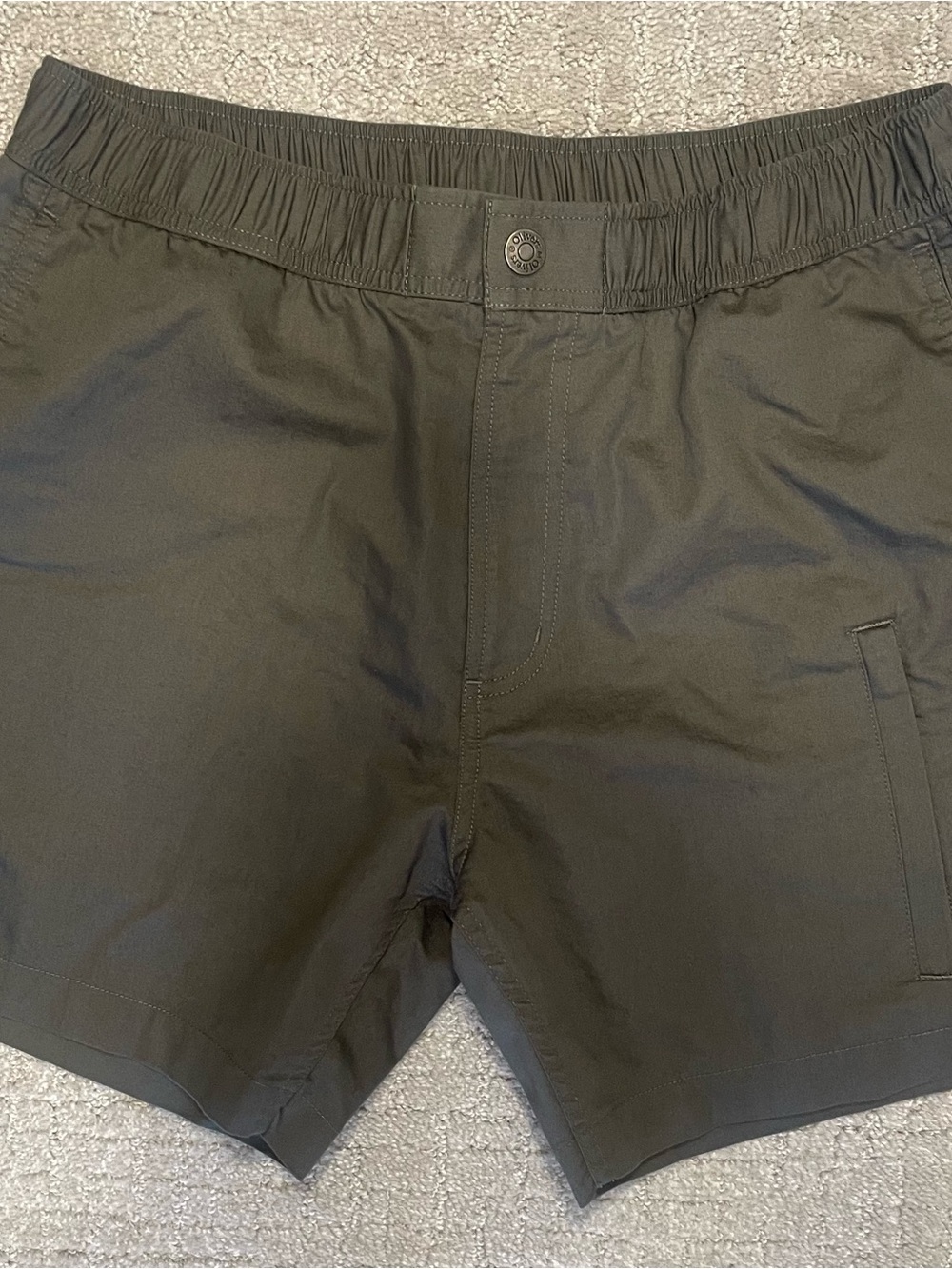 Olivers Men's Dark Olive Hybrid Shorts